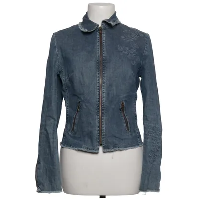 Denim jacket (Blue) from Ernest Cotton, Elastane