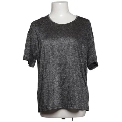 Top (Zwart, Zilver) van Daphnea Metallvezel, Polyester