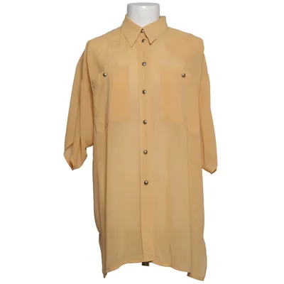 Short sleeve shirt (Brown) from Tru Blouse Polyester