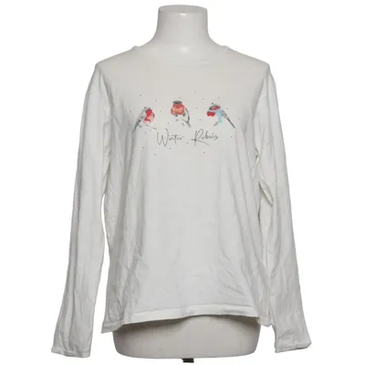 Långärmad t-shirt (Vit) från Mayfair Bomull, Elastan