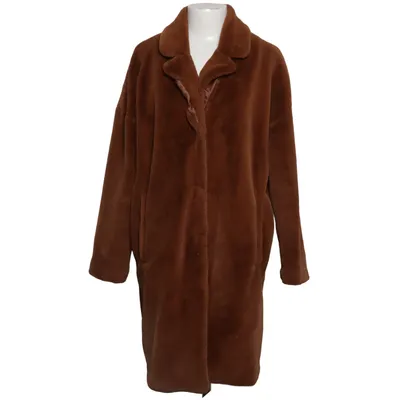 Frakke (Brun) fra Minimum Polyester