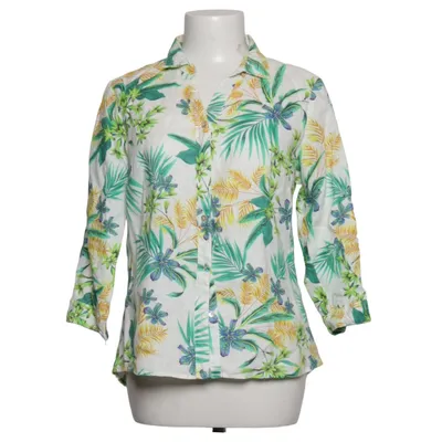 Blouse (White, Green, Yellow) from Vicci Linen