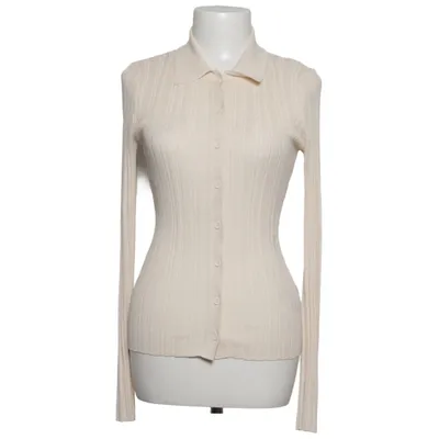 Cardigan (Blanc) de H&M Polyester, Viscose