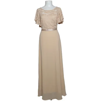 Avondjurk (Beige) van Dress Tells Elastaan, Polyamide, Polyester