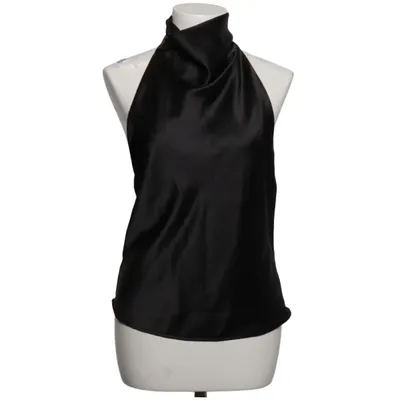Haut dos-nu (Noir) de Zara Élasthane, Polyester