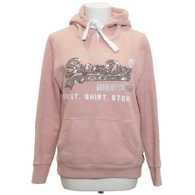 Huvtröja (Rosa) från Superdry Bomull, Polyester