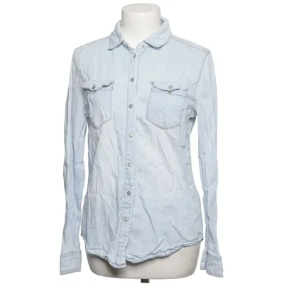 Denim shirt (Blue) from Denim & Co Cotton