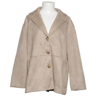 Jakke (Beige) fra Laura Torelli Elastan, Polyester