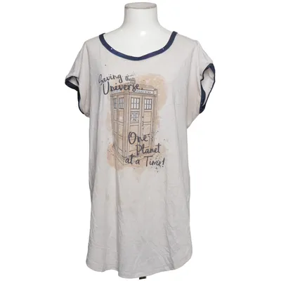 T-shirt (Beige, Blau) von Doctor WHO Baumwolle