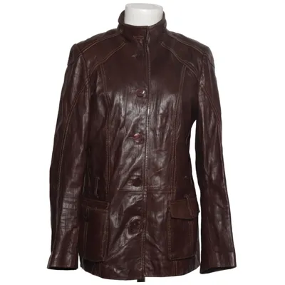 Leather jacket (Brown) from Flamingo