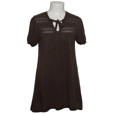 Dress (Brown) from Anne L Acrylic, Cotton