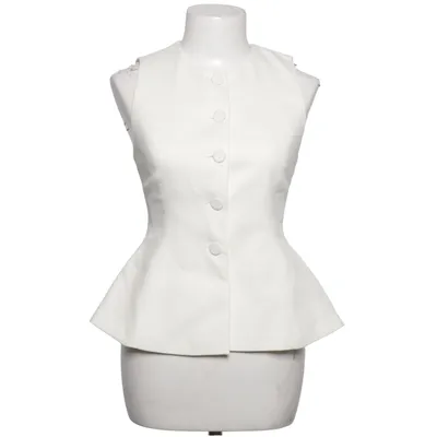 Outer vest (White) from Zara Viscose