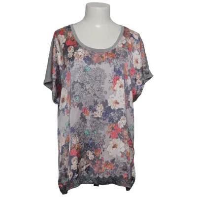 Top (Gray, Multicolored) from Sheego Trend Polyester, Viscose