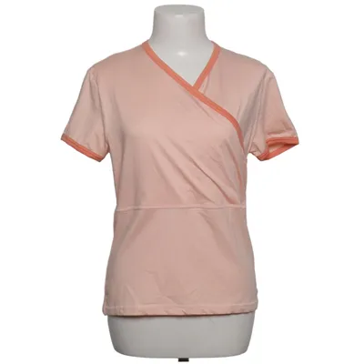 Wickelbluse (Pink) von Alex Athletics Elasthan, Polyamid