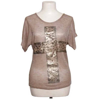 Top (Beige, Gold) von Wet Seal Polyester, Viskose
