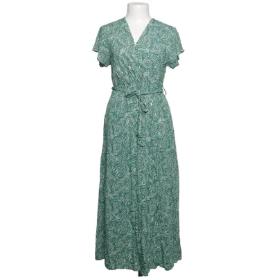 Robe portefeuille (Vert, Blanc) de Miss Sara Viscose