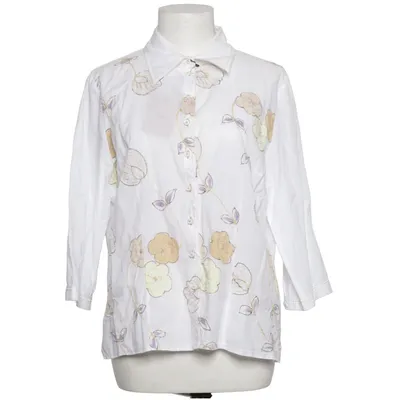 Shirt (White, Multicolored) from Modee