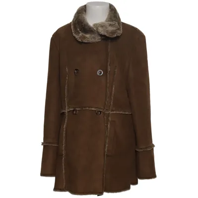 Shearling Jacke (Braun) von She Acryl, Polyester