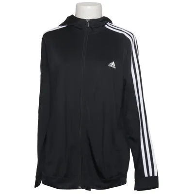 Huvtröja (Svart, Vit) från Adidas Återvunnen polyester