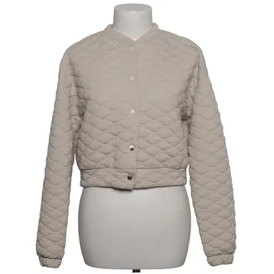 Jacket (Beige) from H&M Studio Cotton, Polyester