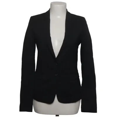 Blazer (Black) from Daks Acetate, Cupro, Elastane, Polyester, Wool