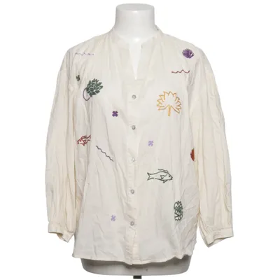 Blouse (Beige, Multicolored) from Nice Things Paloma S. Cotton