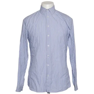 Shirt (Blue, White) from Angelo Litrico for C&A Cotton