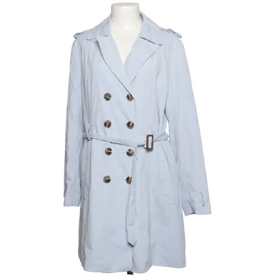Trench coat (Blue) from Manguun Cotton, Polyester