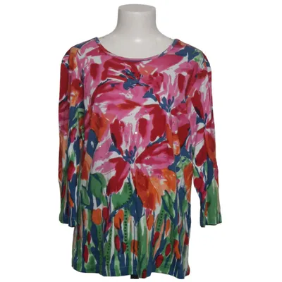 Lange mouwen shirt (Roze, Blauw, Meerkleurig) van Christopher & Banks Katoen