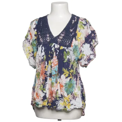 Top (Blue, Multicolored) from Tu