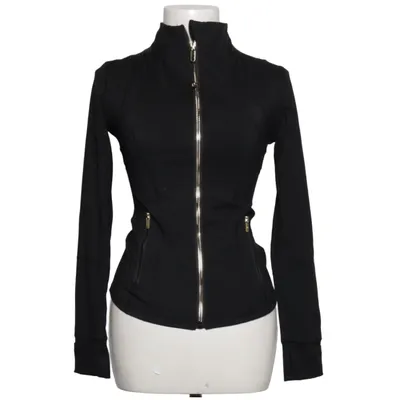Trainingsjacke (Schwarz) von Lululemon Athletica Elasthan, Polyamid
