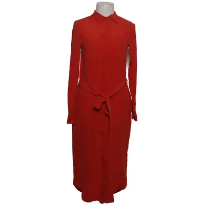 Robe chemise (Rouge) de Jadicted Élasthane, Soie
