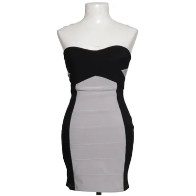 Cocktailkjole (Sort, Hvid) fra Danity Elastan, Polyester