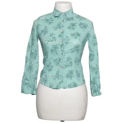 Chemise (Vert, Bleu) de Pauline B Coton