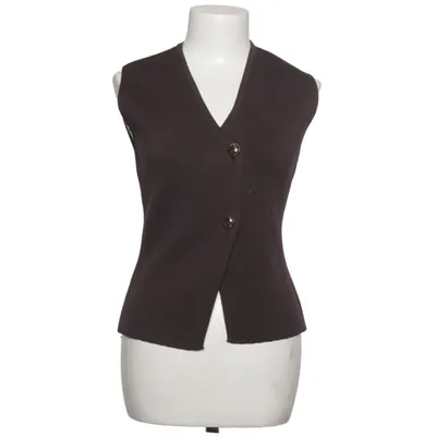 Vest (Brown) from Zara Polyamide, Polyester, Viscose