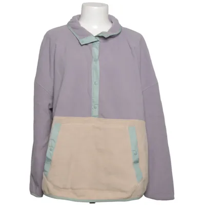 Fleecetrøje (Lilla, Beige) fra Polarino Polyester