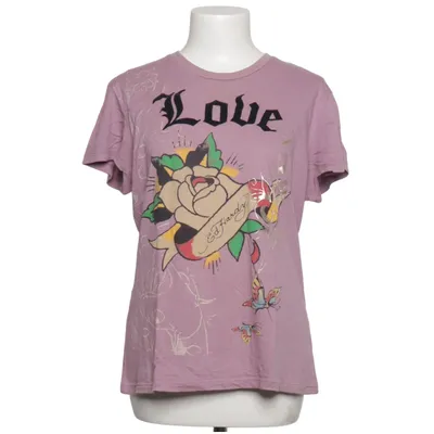 T-shirt (Violet, Multicolore) de Ed Hardy by Christian Audigier Coton