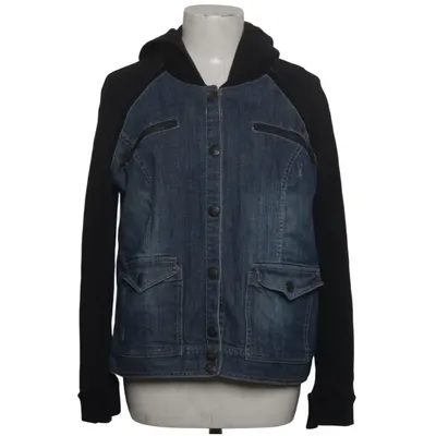 Denim jacket (Blue, Black) from Spot Cotton, Elastane
