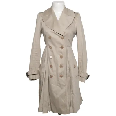 Trench coat (Beige) from Burberry Acetate, Cotton, Cupro, Elastane