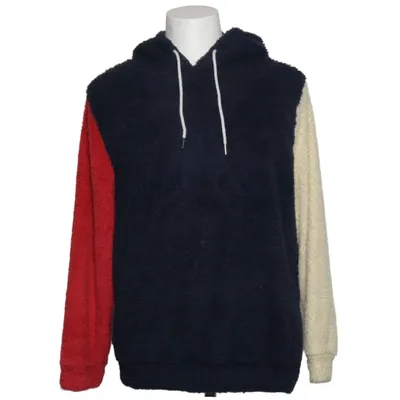 Capuchon sweater (Blauw, Rood, Geel) van Man
