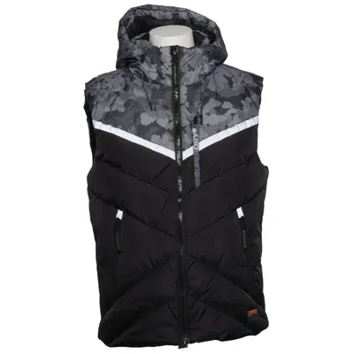 Outer vest (Black, Gray) from Superdry Polyamide, Polyester