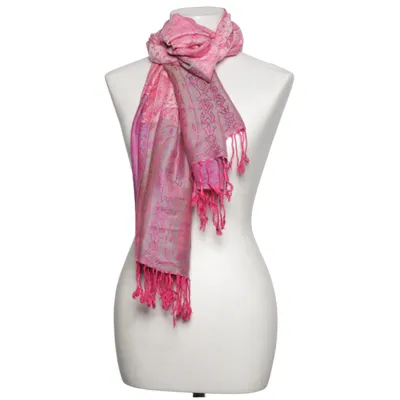 Schal (Pink, Lila, Mehrfarbig) von Pashmina Kaschmir