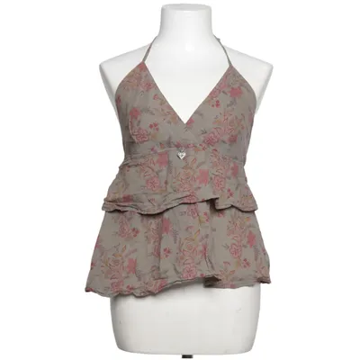 Halter neck top (Beige, Multicolored) from Teddy Smith Cotton