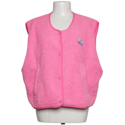 Outdoor vest (Roze) van American Vintage Imitatiebont, Polyester