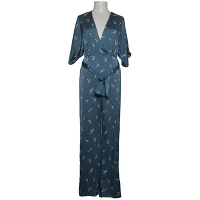 Buksedragt (Blå) fra Honey Belle Polyester, Viscose