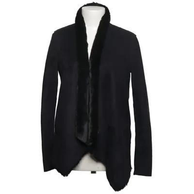 Cardigan (Black) from The Kooples Acrylic, Elastane, Polyamide, Polyester, Wool