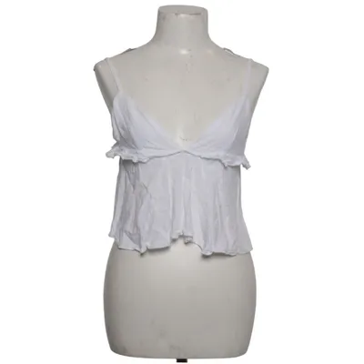Crop top (White) from Subdued Linen, Viscose