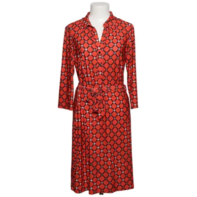 Omlottklänning (Röd, Beige, Svart) från Angelle Milan Elastan, Polyester
