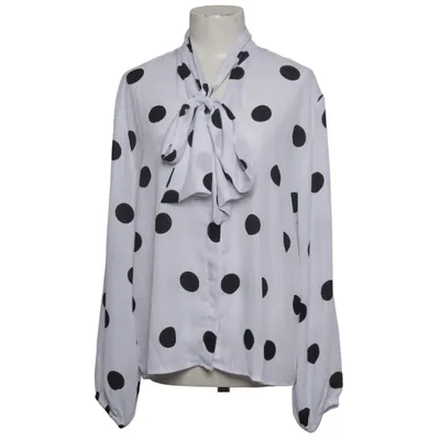 Blouse (Wit, Zwart) van Bonprix Gerecycled polyester