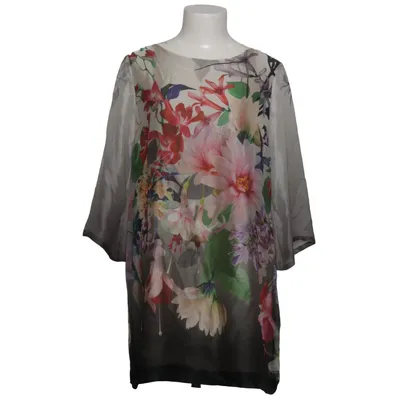 Kaftan (White, Pink, Multicolored) from Ana Alcazar Polyester, Silk